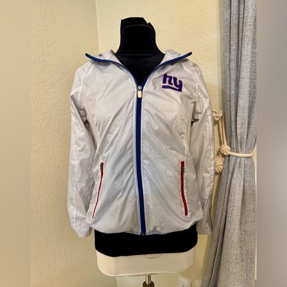 New York Giants Nike Women's Windbreaker Jacket Size Small - S - Picture 1 of 6